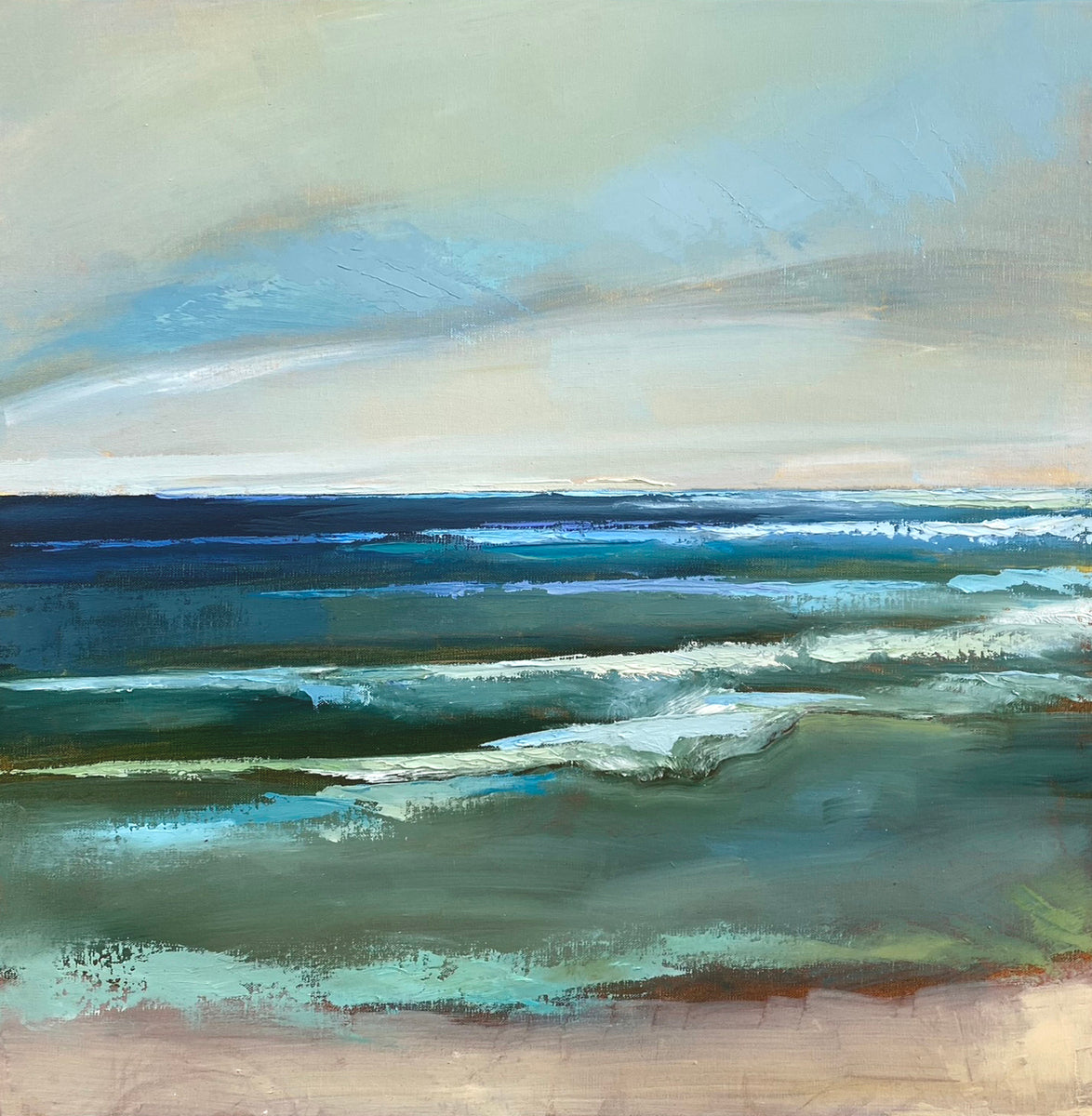 Rolling Waves, Ogunquit Beach - Print