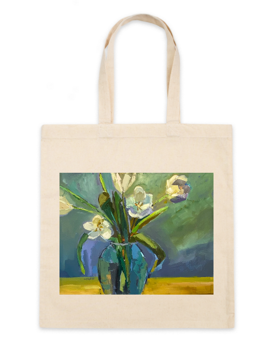 Square Canvas Tote Bag