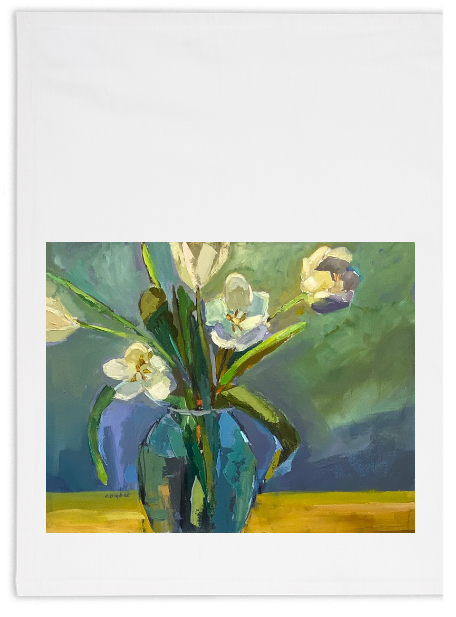 Tulip Tea Towel