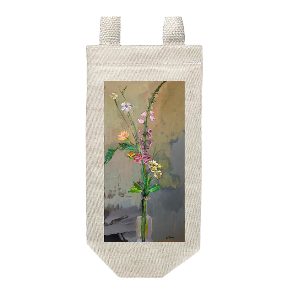 Cotton Canvas Wine Tote