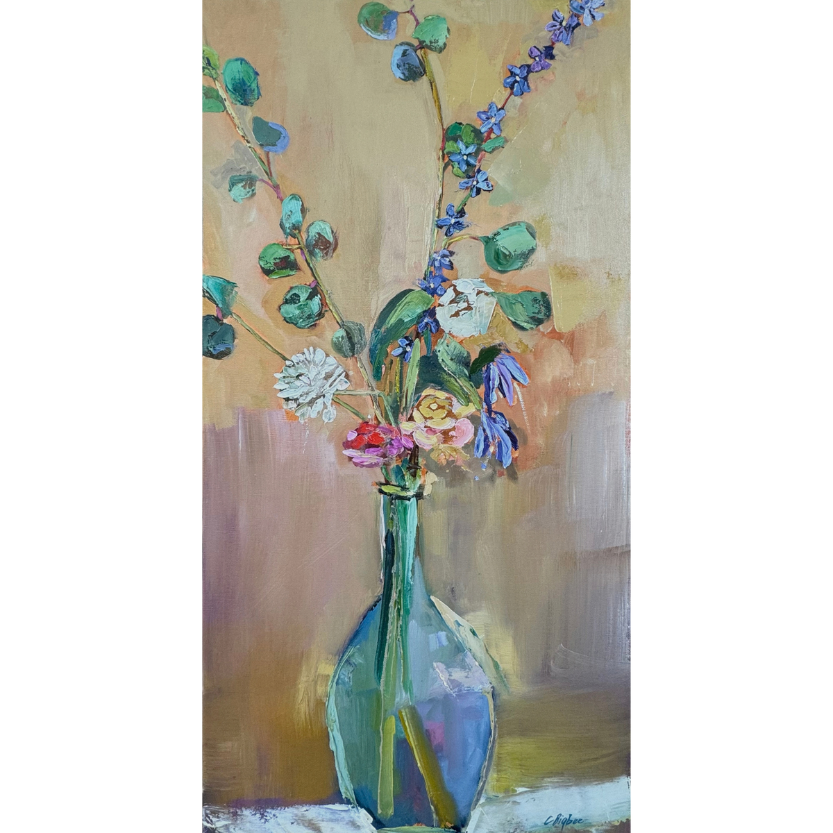 Eucalyptus Vase