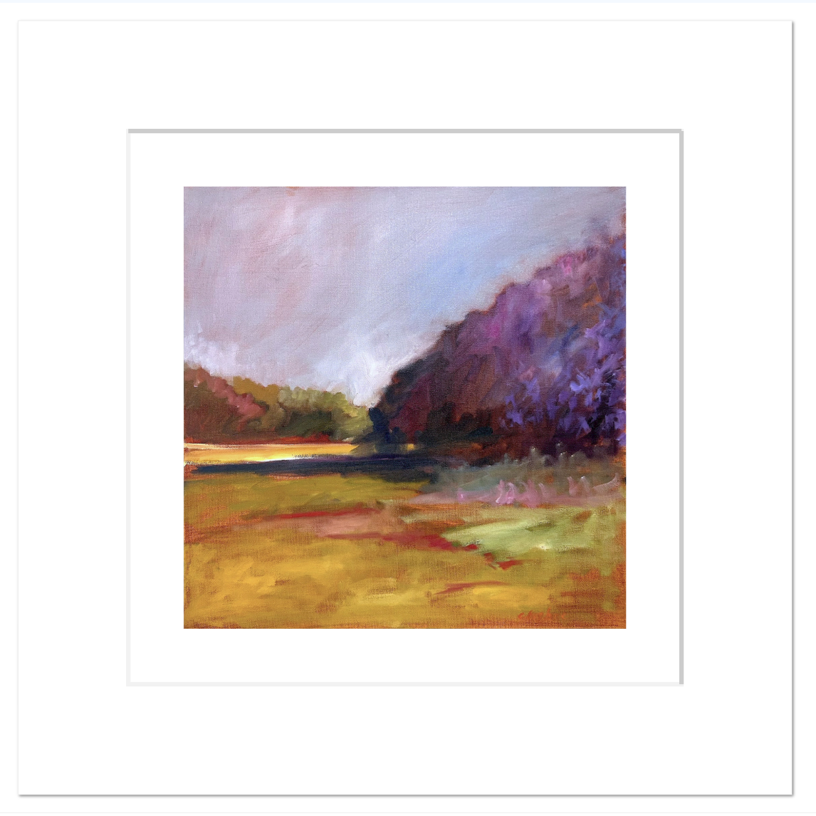 Marsh Light on the Bridle Path