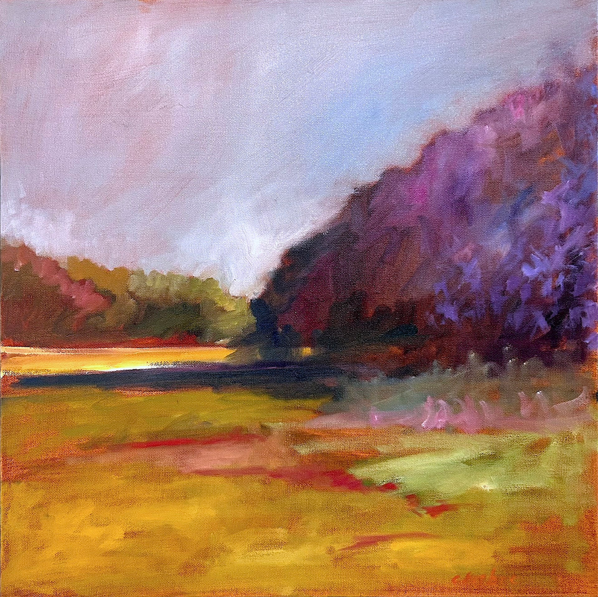 Marsh Light on the Bridle Path