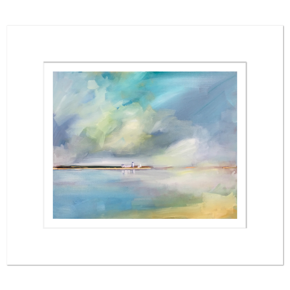 Serene Skies & Blue Sea #1