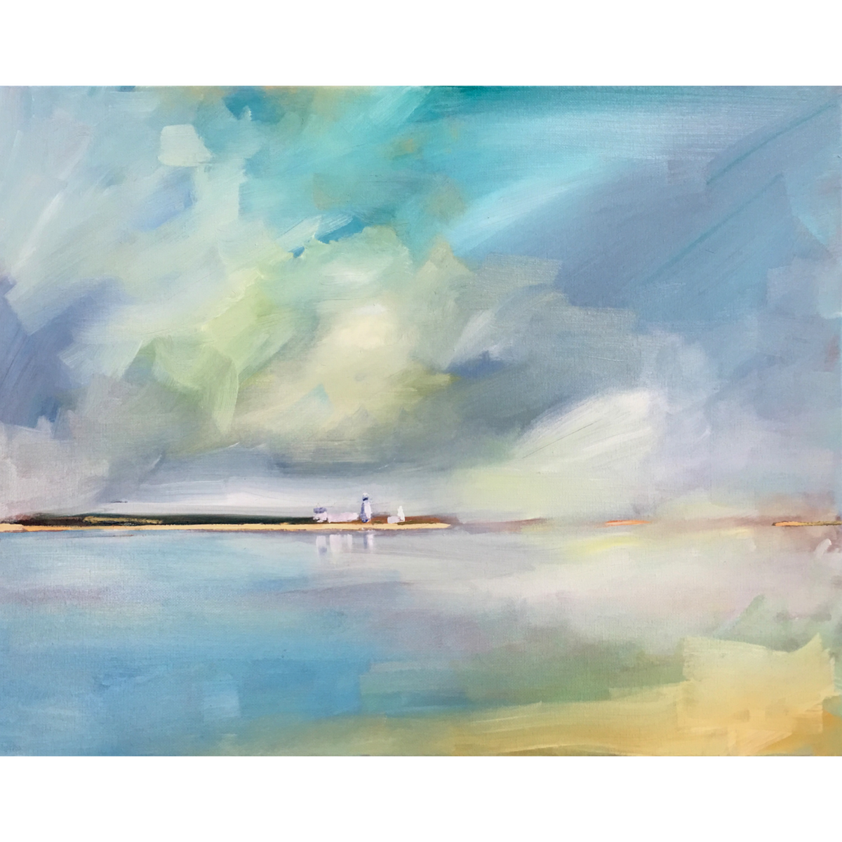 Serene Skies & Blue Sea #1