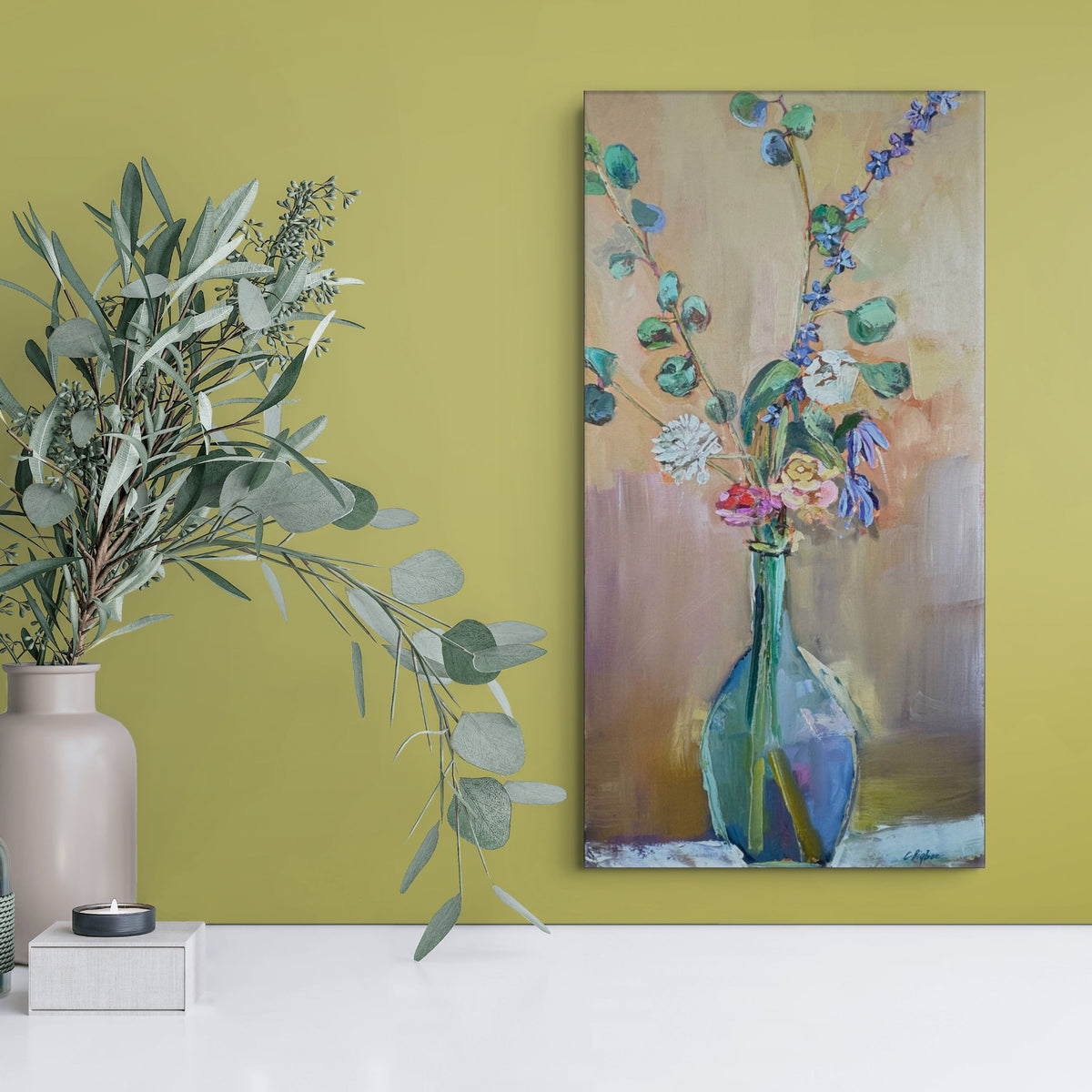 Eucalyptus Vase