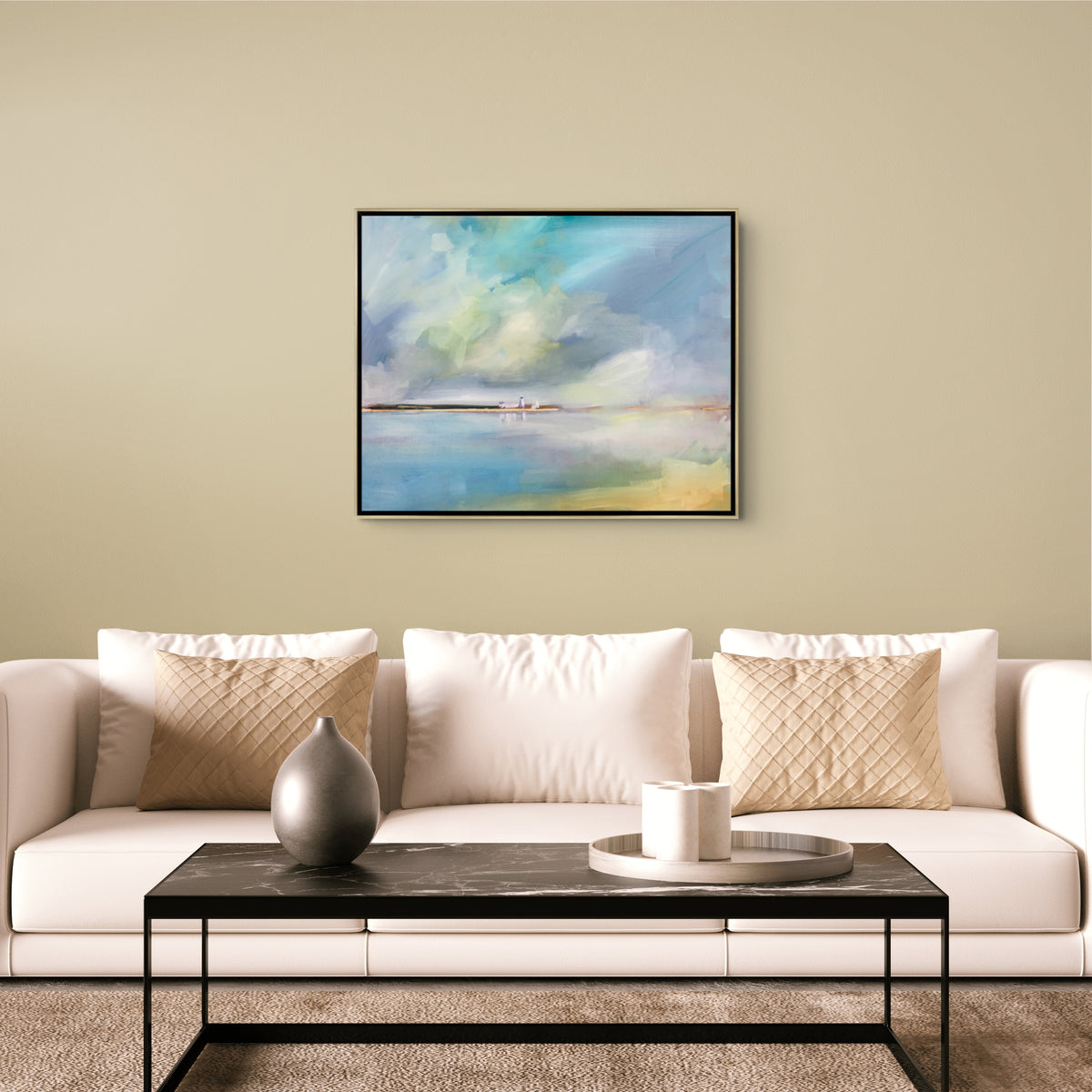 Serene Skies & Blue Sea #1